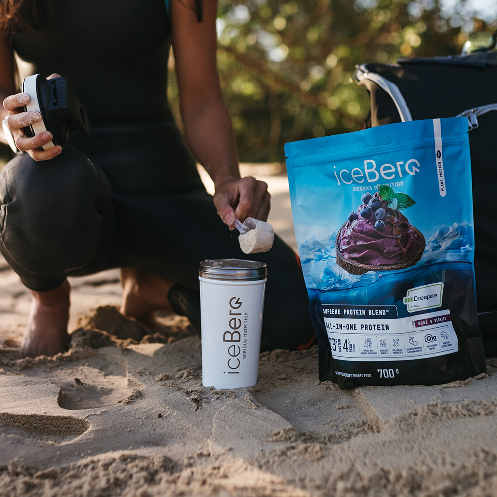 All-In-One Protein + Stainless Shaker