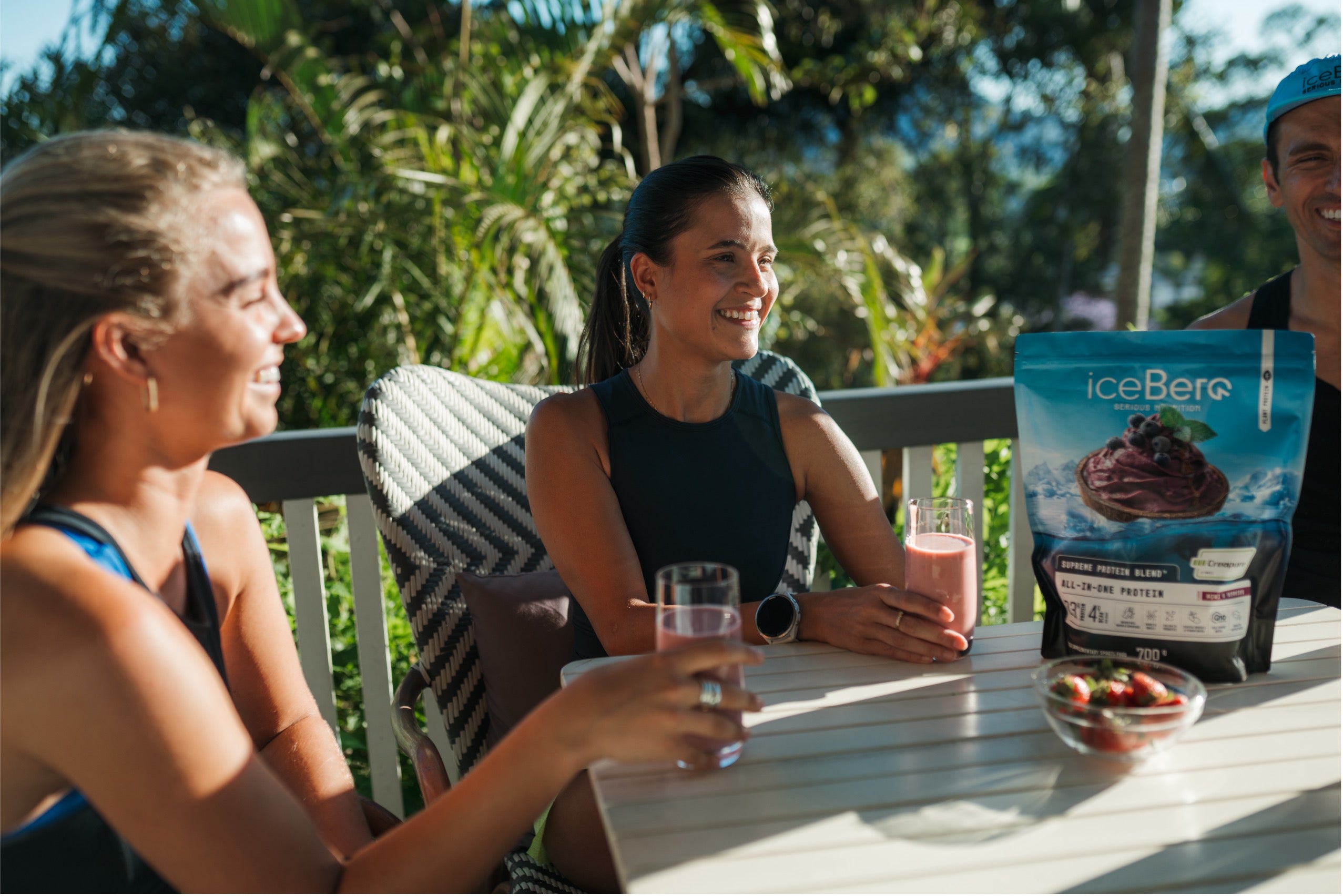 Sports Protein Pouch + Stainless Shaker