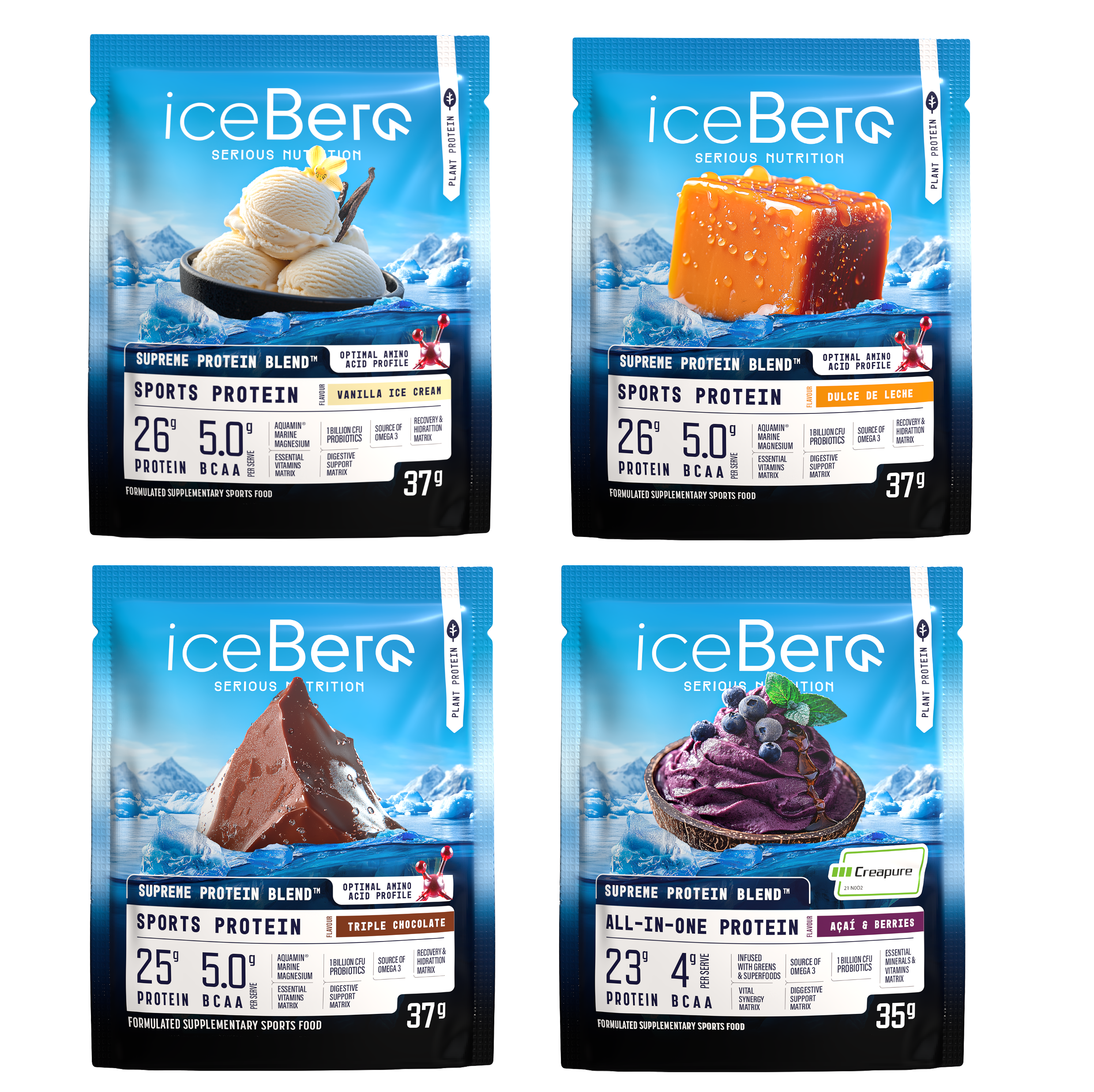 Iceberg Protein Trial Pack
