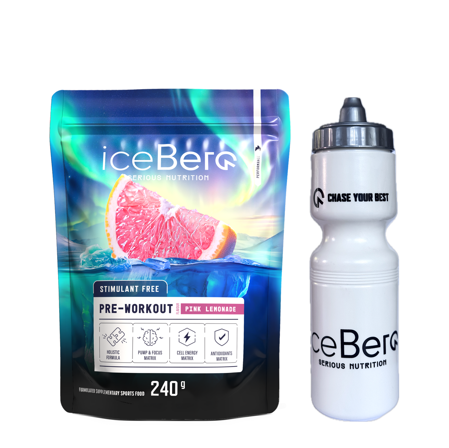 Pre Workout + Squeeze Bottle