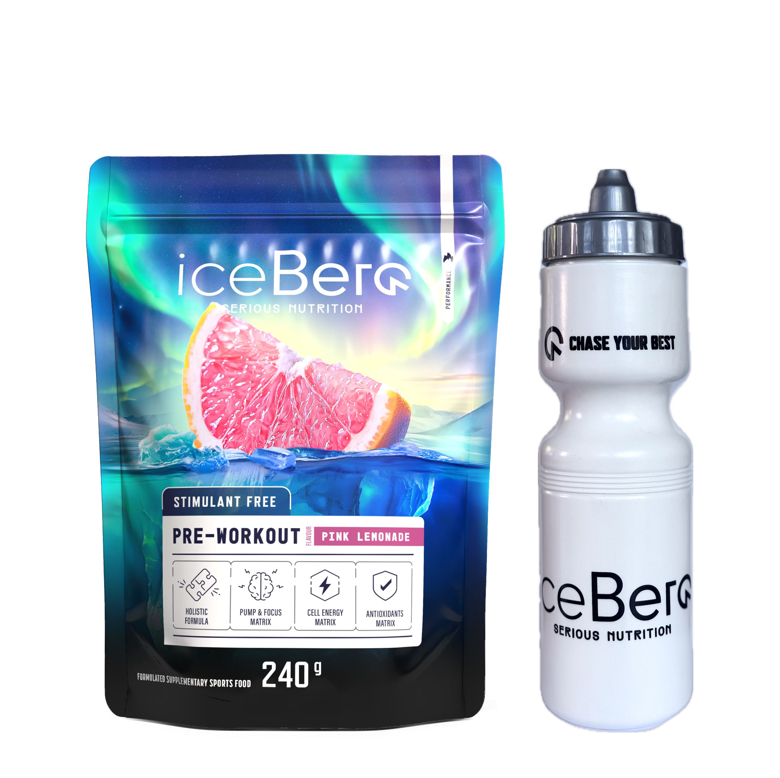 Pre Workout + Squeeze Bottle