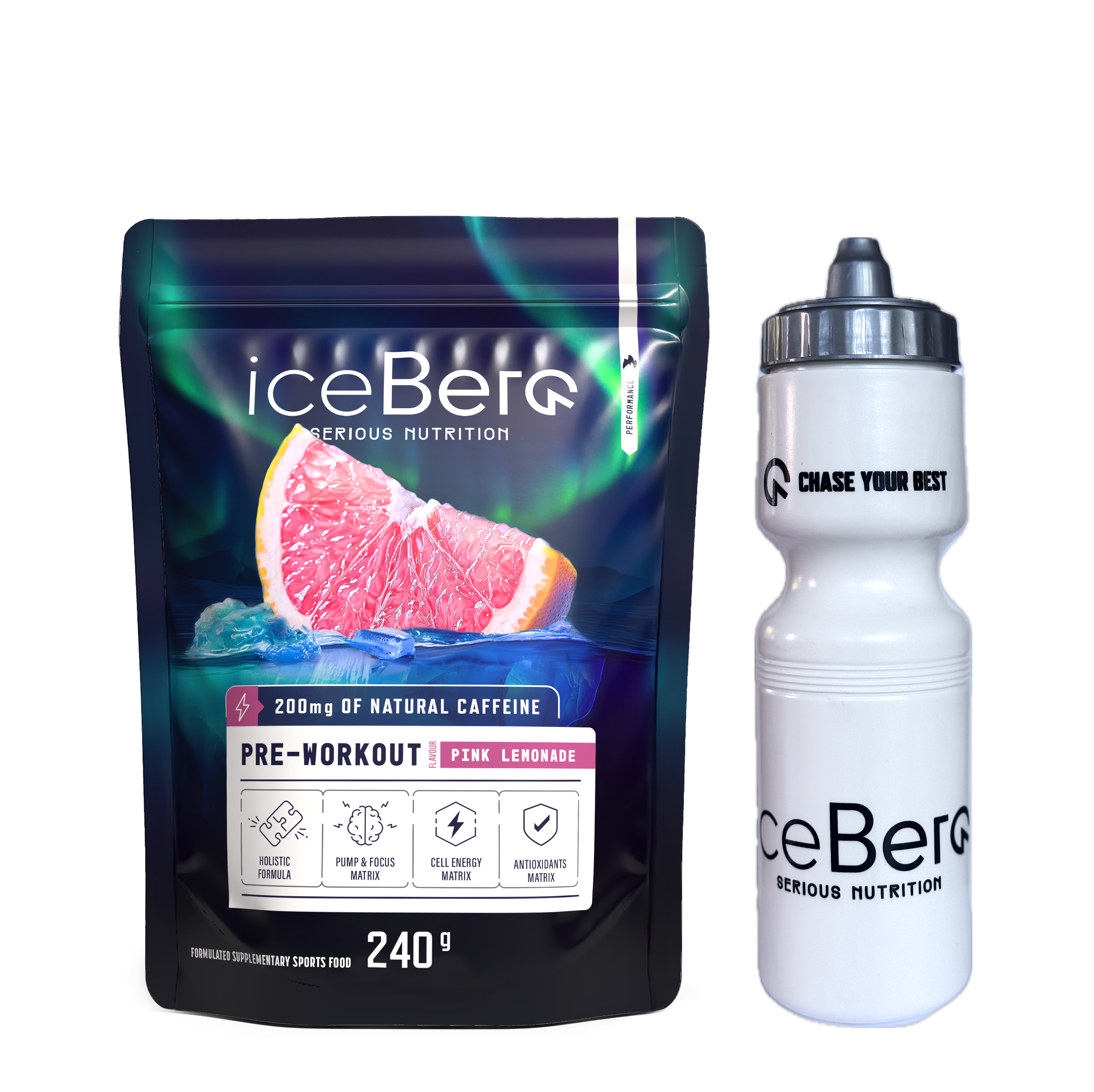 Pre Workout + Squeeze Bottle