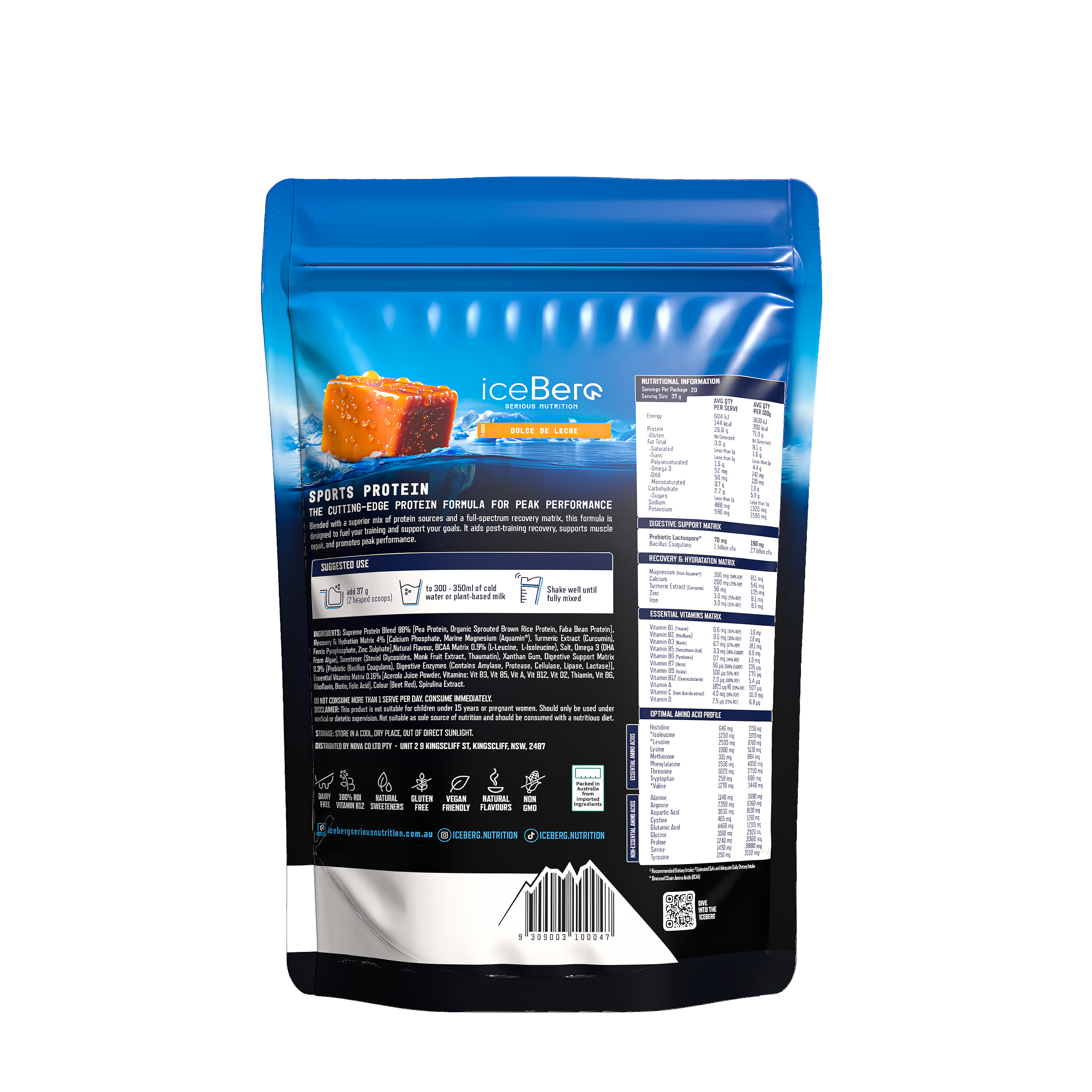 Iceberg Protein Trial Pack (4 sachets)