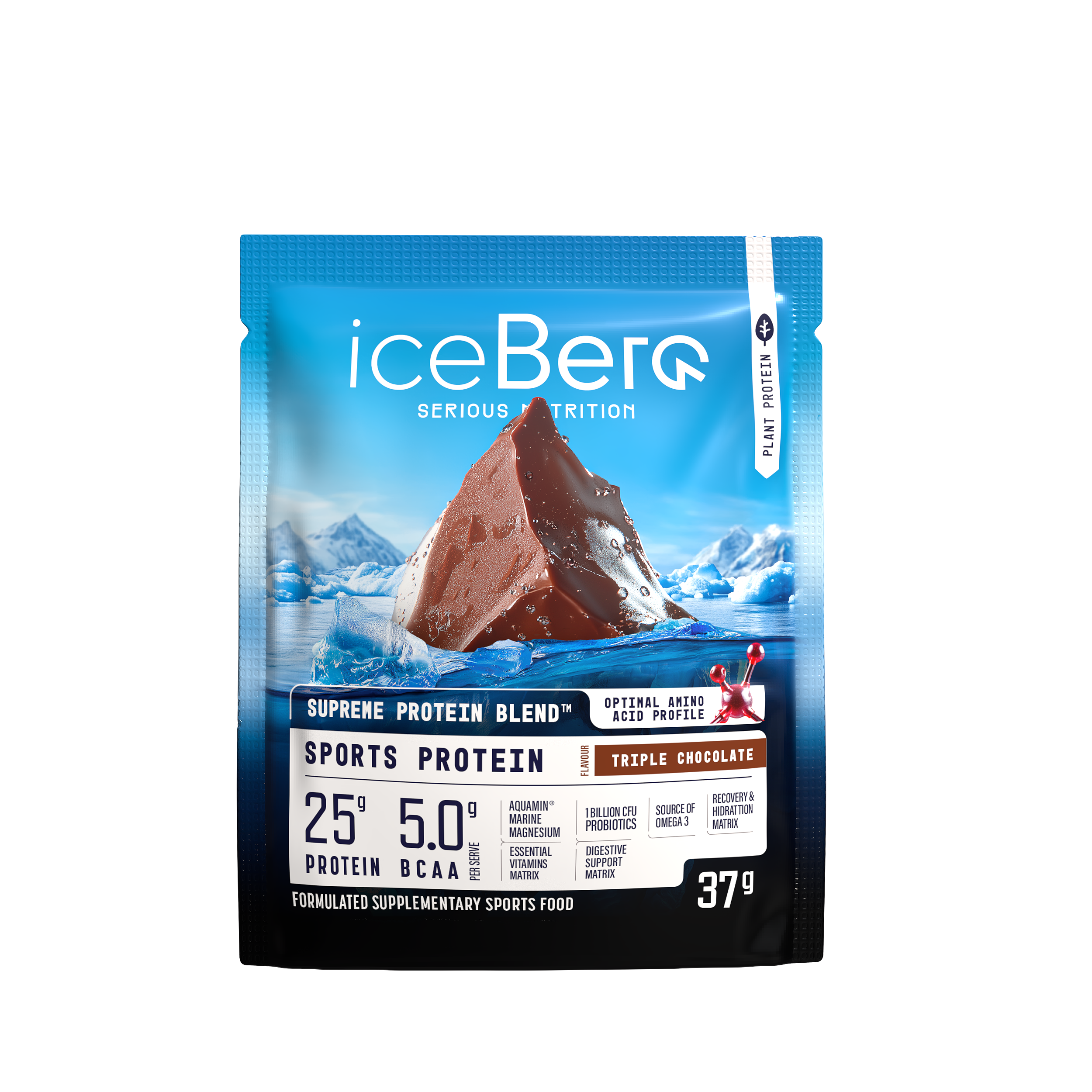 Sports Protein Chocolate - Sachet 37g