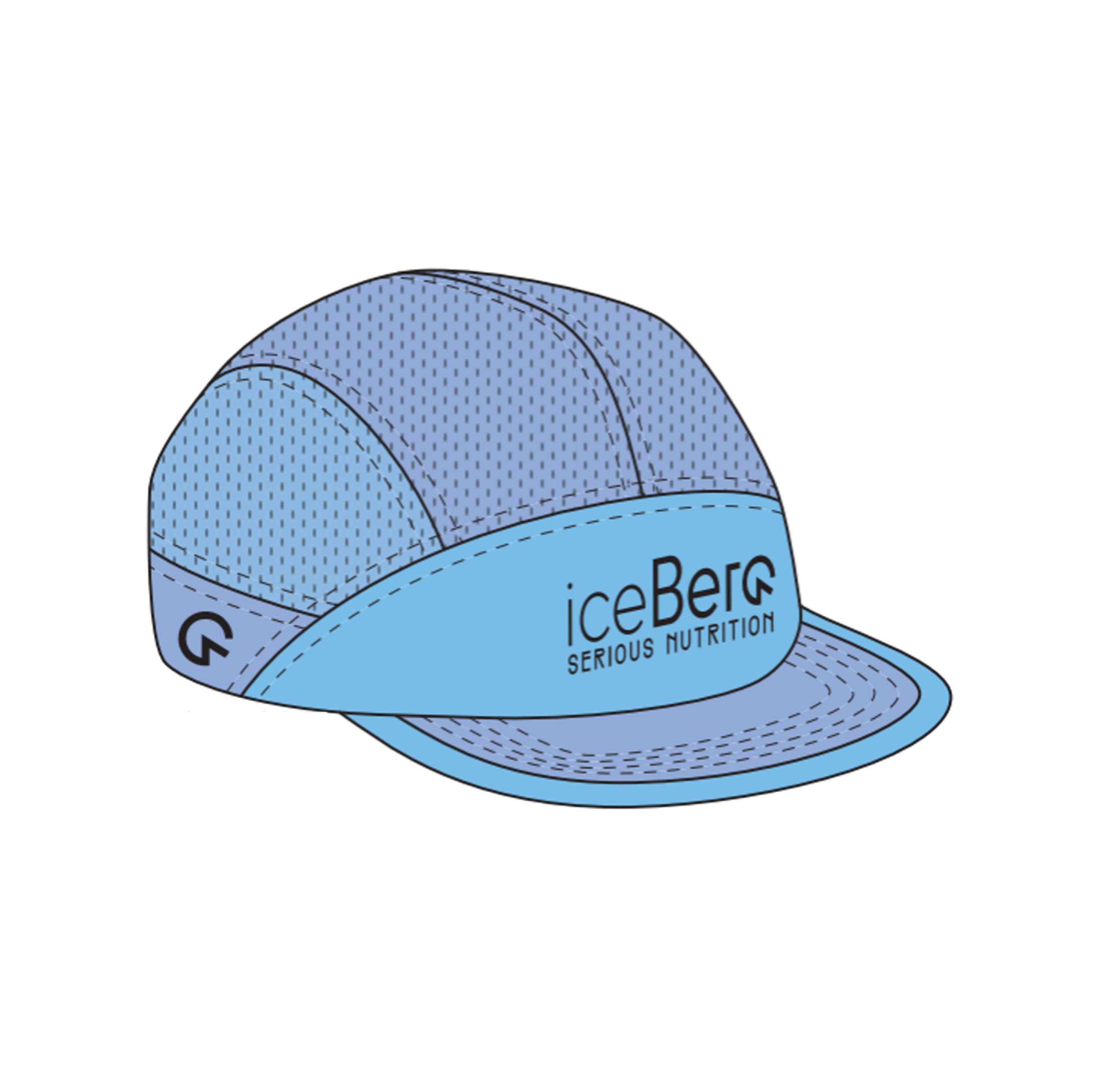 Iceberg running cap